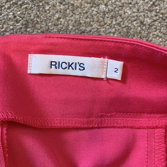 Ricki’s HOT PINK Pencil skirt with Ruffles at the Back - Picture 5 of 5